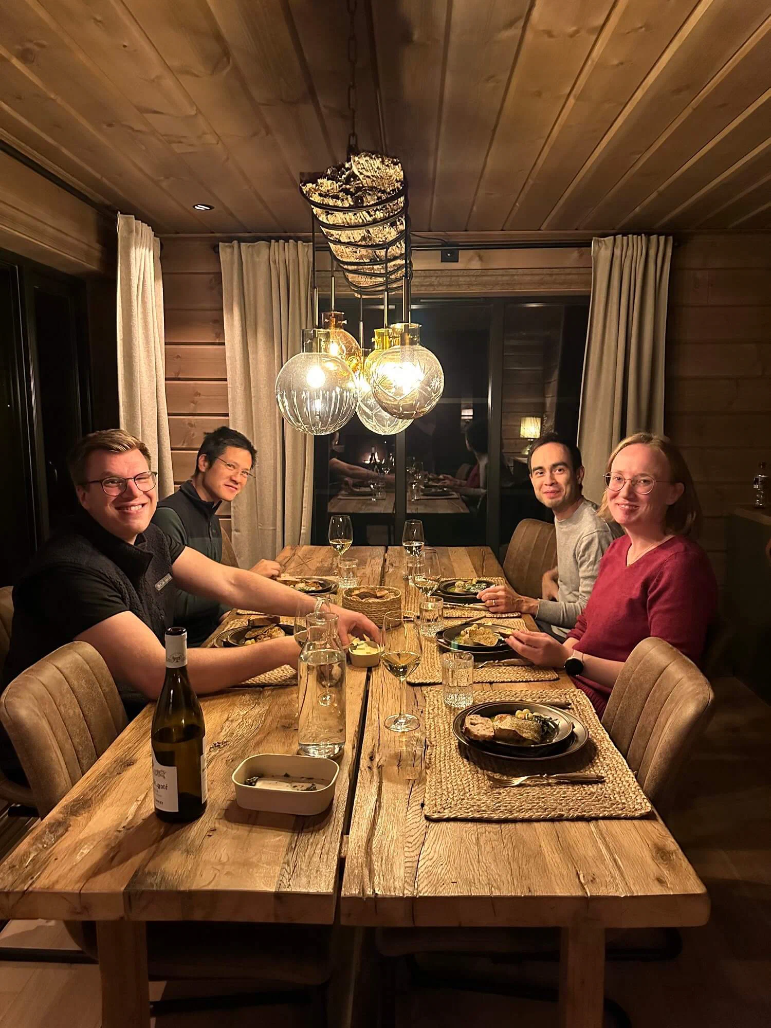 Vi har vært på hyttetur